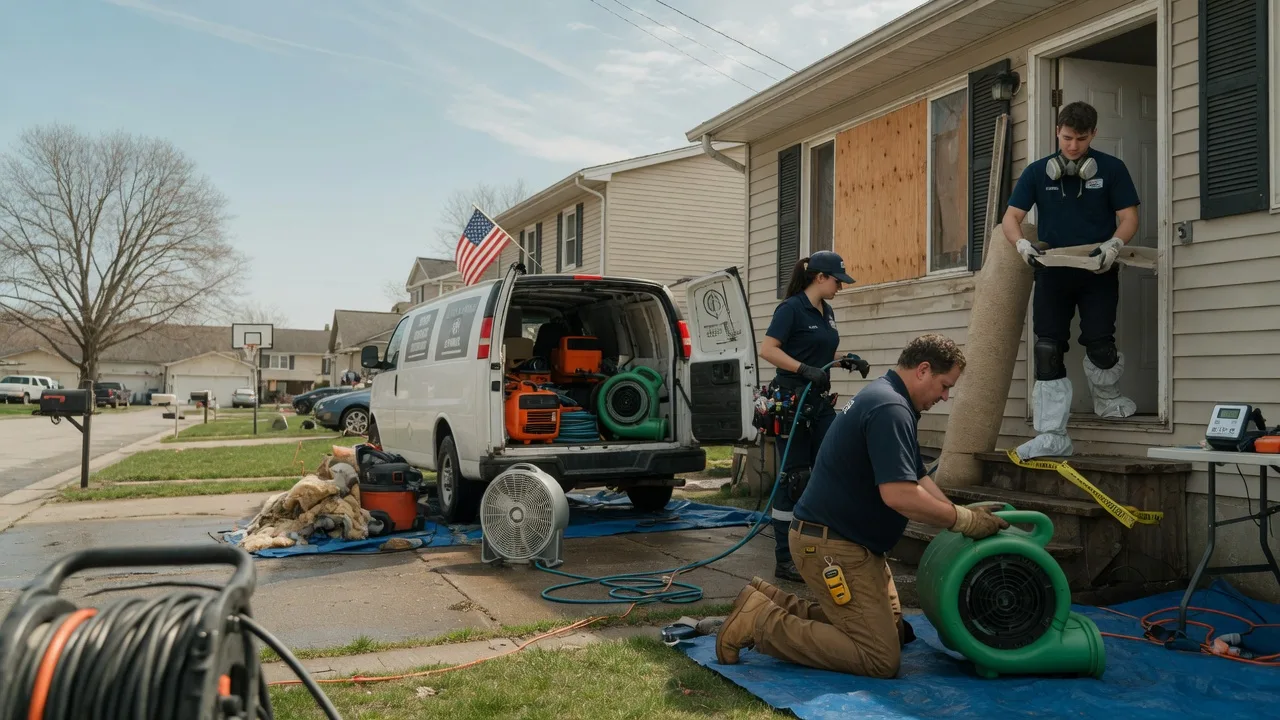 Water Damage Restoration in Auburn, MI near me